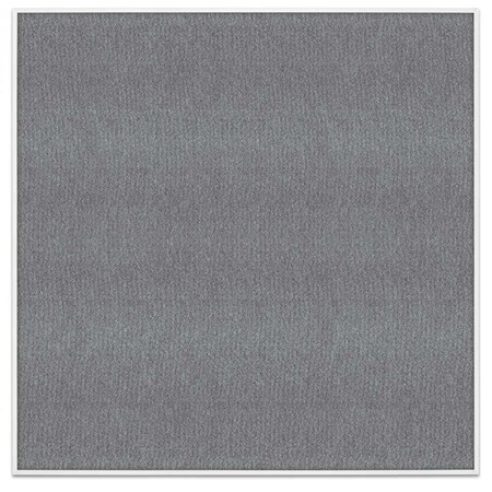 United Visual Products Corkboard, Fabric, Gld, 1 Door, 36 x 36" UV302-GOLD-ULTMAR
